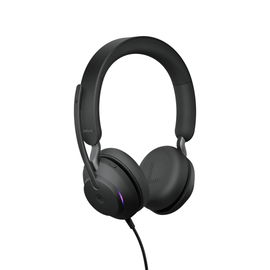Jabra Evolve2 40 MS Stereo - Auricular - en oreja - cableado - USB-A - aislamiento de ruido - Certificado para Equipos de Microsoft Jabra Evolve2 40 MS Stereo - Auricular - en oreja - cableado - USB-A - aislamiento de ruido - Certificado para Equipos de Microsoft