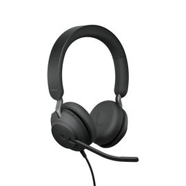 Jabra Evolve2 40 MS Stereo - Auricular - en oreja - cableado - USB-A - aislamiento de ruido - Certificado para Equipos de Microsoft Jabra Evolve2 40 MS Stereo - Auricular - en oreja - cableado - USB-A - aislamiento de ruido - Certificado para Equipos de Microsoft