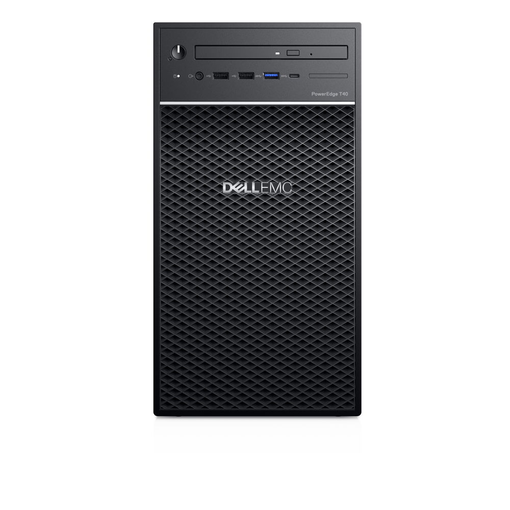 Server DELL PE T40 Xeon 8Gb1T DVD 753859878-T40 2DTR1 1Y 757539542-T40