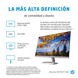 HP M27f - M-Series - monitor LED - 27