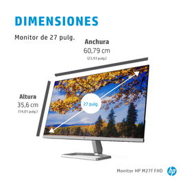 HP M27f - M-Series - monitor LED - 27