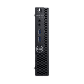 Dell OptiPlex 3070 - MLK - micro - Core i5 9500T / hasta 3.7 GHz - RAM 4 GB - HDD 500 GB - UHD Graphics 630 - Gigabit Ethernet - Win 10 Pro 64 bits - monitor: ninguno - BTS - con 1 Year Hardware Service with Onsite/In-Home Service After Remote Diagno
