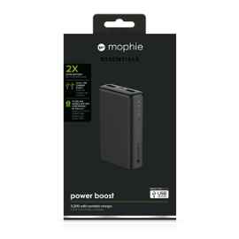 mophie Power boost 2nd gen batería externa 5200 mAh Negro