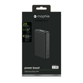 mophie Power boost 2nd gen batería externa 5200 mAh Negro