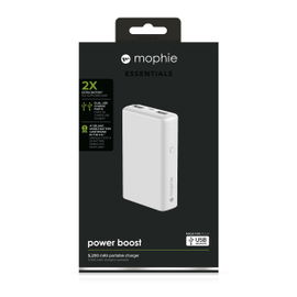mophie Power boost 2nd gen batería externa 5200 mAh Blanco