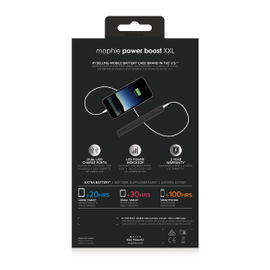 Mophie Power Boost - Power bank - 20800 mAh - Black - Para Universal