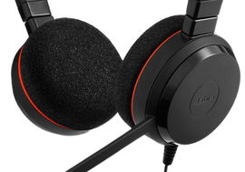 Jabra Evolve 20 MS stereo - Auricular - en oreja - cableado - USB - Certificado para Skype Empresarial