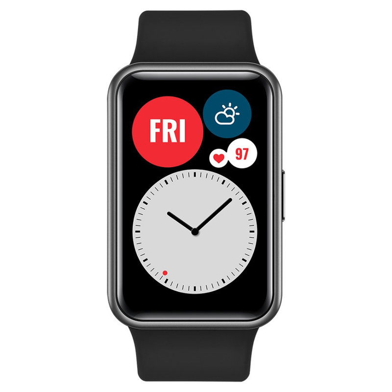 Reloj inteligente Huawei Watch Fit - Batería 10 días - negro