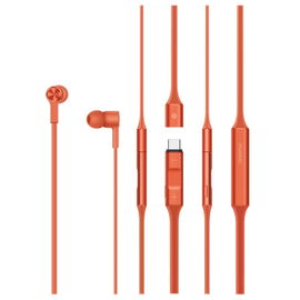 Huawei FreeLace Auriculares Dentro de oído, Banda para cuello USB Tipo C Bluetooth Naranja