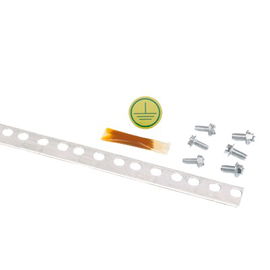 Barra Vertical para Tierra Física, de 2m de Largo, para Montaje en Rack Barra Vertical para Tierra Física, de 2m de Largo, para Montaje en Rack