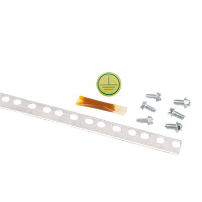 Barra Vertical para Tierra Física, de 2m de Largo, para Montaje en Rack Barra Vertical para Tierra Física, de 2m de Largo, para Montaje en Rack