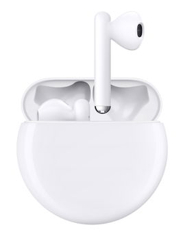 Huawei FreeBuds 3 - Auriculares inalámbricos con micro - en oreja - Bluetooth - cancelación de sonido activo - blanco cerámica Huawei FreeBuds 3 - Auriculares inalámbricos con micro - en oreja - Bluetooth - cancelación de sonido activo - blanco cerámica