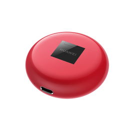 Huawei FreeBuds 3 - Auriculares inalámbricos con micro - auriculares de oído - Bluetooth - cancelación de sonido activo - rojo