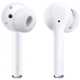 Huawei FreeBuds 3i - Auriculares inalámbricos con micro - en oreja - Bluetooth - cancelación de sonido activo - blanco cerámica