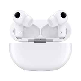 Huawei FreeBuds Pro - Auriculares inalámbricos con micro - en oreja - Bluetooth - cancelación de sonido activo - blanco cerámica