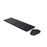 Dell Pro KM5221W - Juego de teclado y ratón - inalámbrico - 2.4 GHz - inglés de EEUU - negro