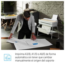 HP Designjet Studio Steel impresora de gran formato Wifi Inyección de tinta térmica Color 2400 x 1200 DPI 914 x 1897 mm Ethernet HP Designjet Studio Steel impresora de gran formato Wifi Inyección de tinta térmica Color 2400 x 1200 DPI 914 x 1897 mm Ethernet