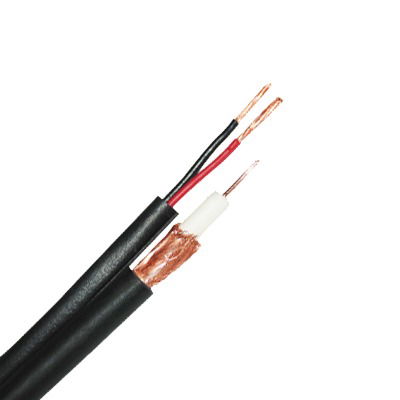 Cable RG6 con 2 Cables Calibre 18 para Alimentación, 305 Metros, Malla del 96% Cable RG6 con 2 Cables Calibre 18 para Alimentación, 305 Metros, Malla del 96%