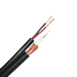 Cable RG6 con 2 Cables Calibre 18 para Alimentación, 305 Metros, Malla del 96% Cable RG6 con 2 Cables Calibre 18 para Alimentación, 305 Metros, Malla del 96%