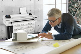 HP Designjet T130 impresora de gran formato Wifi Inyección de tinta térmica Color 1200 x 1200 DPI Ethernet