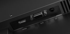 Lenovo - LED-backlit LCD monitor - 23.8