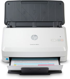 HP Scanjet Pro 2000 s2 Sheet-feed - Escáner de documentos - CMOS / CIS - a dos caras - 216 x 3100 mm - 600 ppp x 600 ppp - hasta 35 ppm (mono) - Alimentador automático de documentos (ADF) (50 hojas) - hasta 3500 exploraciones por día - USB 3.0 HP Scanjet Pro 2000 s2 Sheet-feed - Escáner de documentos - CMOS / CIS - a dos caras - 216 x 3100 mm - 600 ppp x 600 ppp - hasta 35 ppm (mono) - Alimentador automático de documentos (ADF) (50 hojas) - hasta 3500 exploraciones por día - USB 3.0