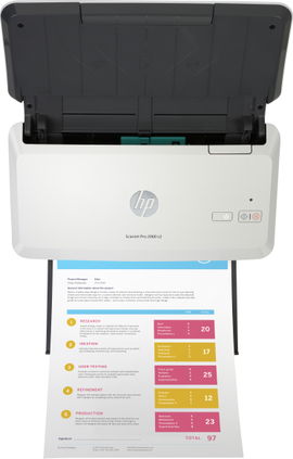HP Scanjet Pro 2000 s2 Sheet-feed - Escáner de documentos - CMOS / CIS - a dos caras - 216 x 3100 mm - 600 ppp x 600 ppp - hasta 35 ppm (mono) - Alimentador automático de documentos (ADF) (50 hojas) - hasta 3500 exploraciones por día - USB 3.0 HP Scanjet Pro 2000 s2 Sheet-feed - Escáner de documentos - CMOS / CIS - a dos caras - 216 x 3100 mm - 600 ppp x 600 ppp - hasta 35 ppm (mono) - Alimentador automático de documentos (ADF) (50 hojas) - hasta 3500 exploraciones por día - USB 3.0