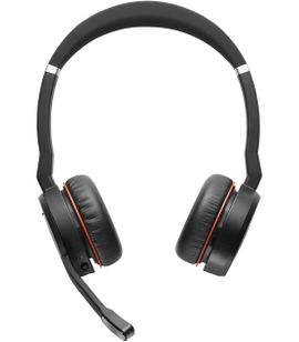 Jabra Evolve 75 MS Stereo - Auricular - en oreja - Bluetooth - inalámbrico - cancelación de sonido activo - USB - Certificado para Skype Empresarial