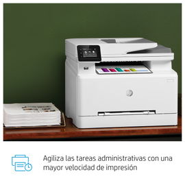 HP Color LaserJet Pro MFP M283fdw - Impresora multifunción - color - laser - Legal (216 x 356 mm) (original) - A4/Legal (material) - hasta 22 ppm (copiando) - hasta 22 ppm (impresión) - 250 hojas - 33.6 Kbps - USB 2.0, Gigabit LAN, Wi-Fi(n), host USB