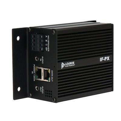 Extractor de alimentación por red compatible con micrófonos y dispositivos externos Louroe y cámaras IP Extractor de alimentación por red compatible con micrófonos y dispositivos externos Louroe y cámaras IP