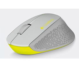 Logitech M280 - Ratón - diestro - óptico - 3 botones - inalámbrico - 2.4 GHz - receptor inalámbrico USB - gris
