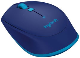 Logitech M535 - Ratón - óptico - 4 botones - inalámbrico - Bluetooth 3.0 - azul