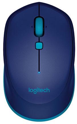 Logitech M535 - Ratón - óptico - 4 botones - inalámbrico - Bluetooth 3.0 - azul