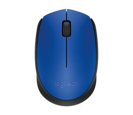 Logitech M170 - Ratón - diestro y zurdo - inalámbrico - 2.4 GHz - receptor inalámbrico USB - azul