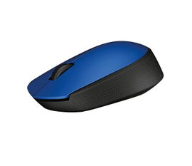Logitech M170 - Ratón - diestro y zurdo - inalámbrico - 2.4 GHz - receptor inalámbrico USB - azul