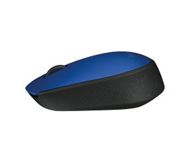 Logitech M170 - Ratón - diestro y zurdo - inalámbrico - 2.4 GHz - receptor inalámbrico USB - azul
