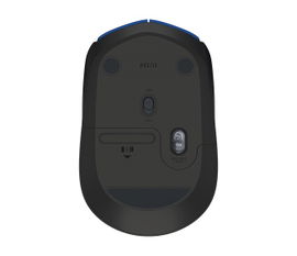 Logitech M170 - Ratón - diestro y zurdo - inalámbrico - 2.4 GHz - receptor inalámbrico USB - azul