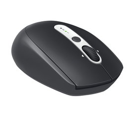 Logitech M585 Multi-Device - Ratón - diestro - óptico - 7 botones - inalámbrico - Bluetooth, 2.4 GHz - receptor inalámbrico USB - grafito