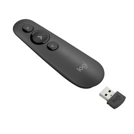 Logitech R500 - Control remoto para presentaciones - 3 botones - grafito