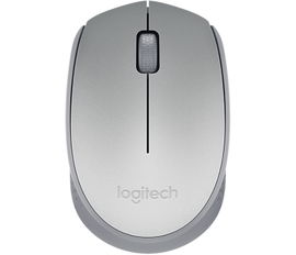 Logitech M170 - Ratón - diestro y zurdo - óptico - inalámbrico - 2.4 GHz - receptor inalámbrico USB