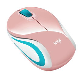 Logitech M187 - Ratón - óptico - 3 botones - inalámbrico - 2.4 GHz - receptor inalámbrico USB - Blossom