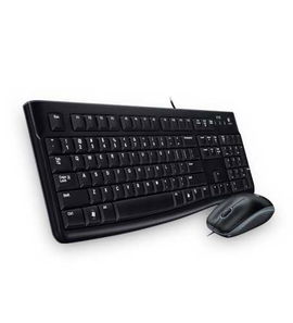 Logitech Desktop MK120 - Juego de teclado y ratón - USB - inglés