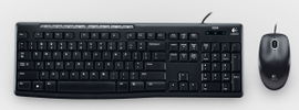 Logitech Media Combo MK200 - Juego de teclado y ratón - USB