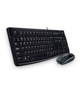 Logitech Desktop MK120 - Juego de teclado y ratón - USB