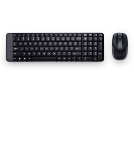 Logitech Wireless Combo MK220 - Juego de teclado y ratón - 2.4 GHz - Español Logitech Wireless Combo MK220 - Juego de teclado y ratón - 2.4 GHz - Español
