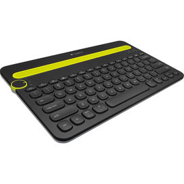 Logitech Multi-Device K480 - Teclado - Inalámbrico - Español - Bluetooth - Ergonomic Design - Negro