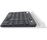 Logitech - Keyboard - Wireless - Spanish - 2.4 GHz / Bluetooth - Ergonomic Design - Black (keyboard) / Black and white