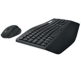 Logitech MK850 - Keyboard and mouse set - Spanish - Wireless - 2.4 GHz - Black