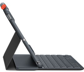 Logitech Case Logic Slim Folio - Black - para ipad 5 and 6 - 920-009017