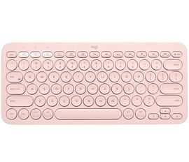 Logitech K380 Multi-Device Bluetooth Keyboard - Teclado - inalámbrico - Bluetooth 3.0 - QWERTY - español - rosa